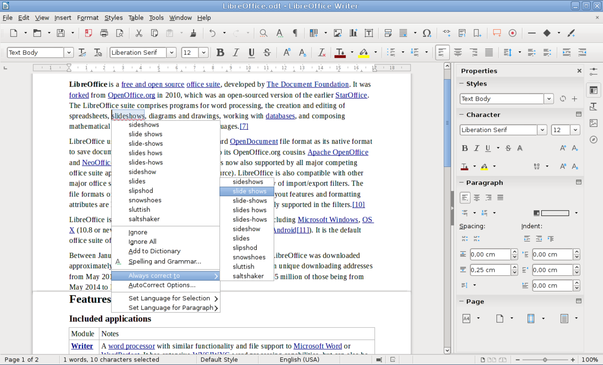 Libreoffice Writer Download For Mac